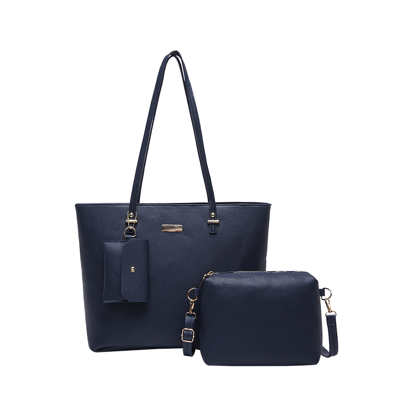 3-Piece Large Underarm Shoulder Tote Bag Set 2025 Fashion Commuter Women's Bag - Image 5