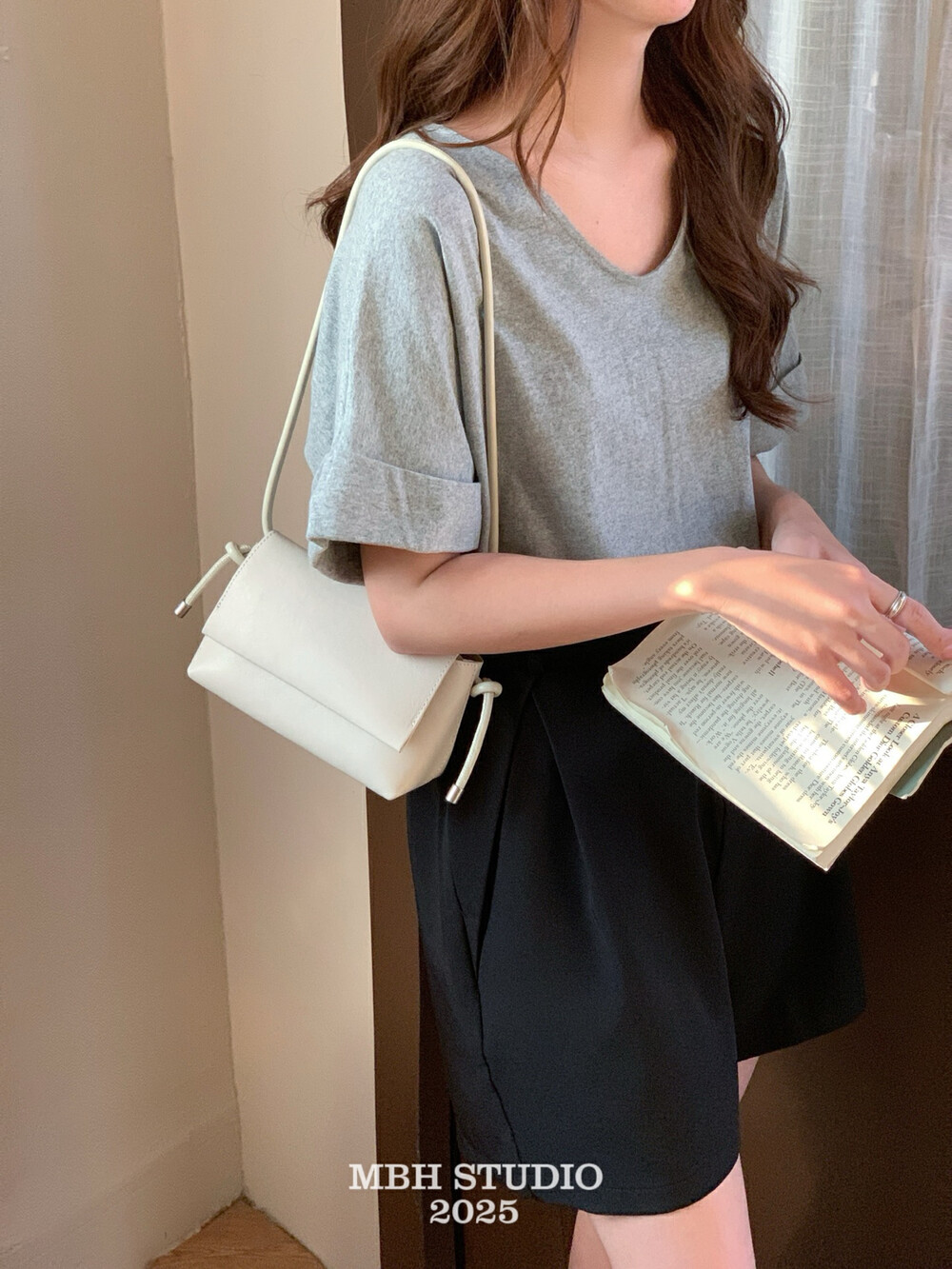 MBH Minimalist Korean Style Mini Square Crossbody Shoulder Bag - Image 3