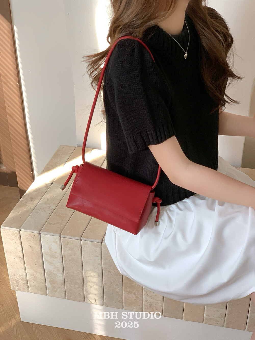 MBH Minimalist Korean Style Mini Square Crossbody Shoulder Bag